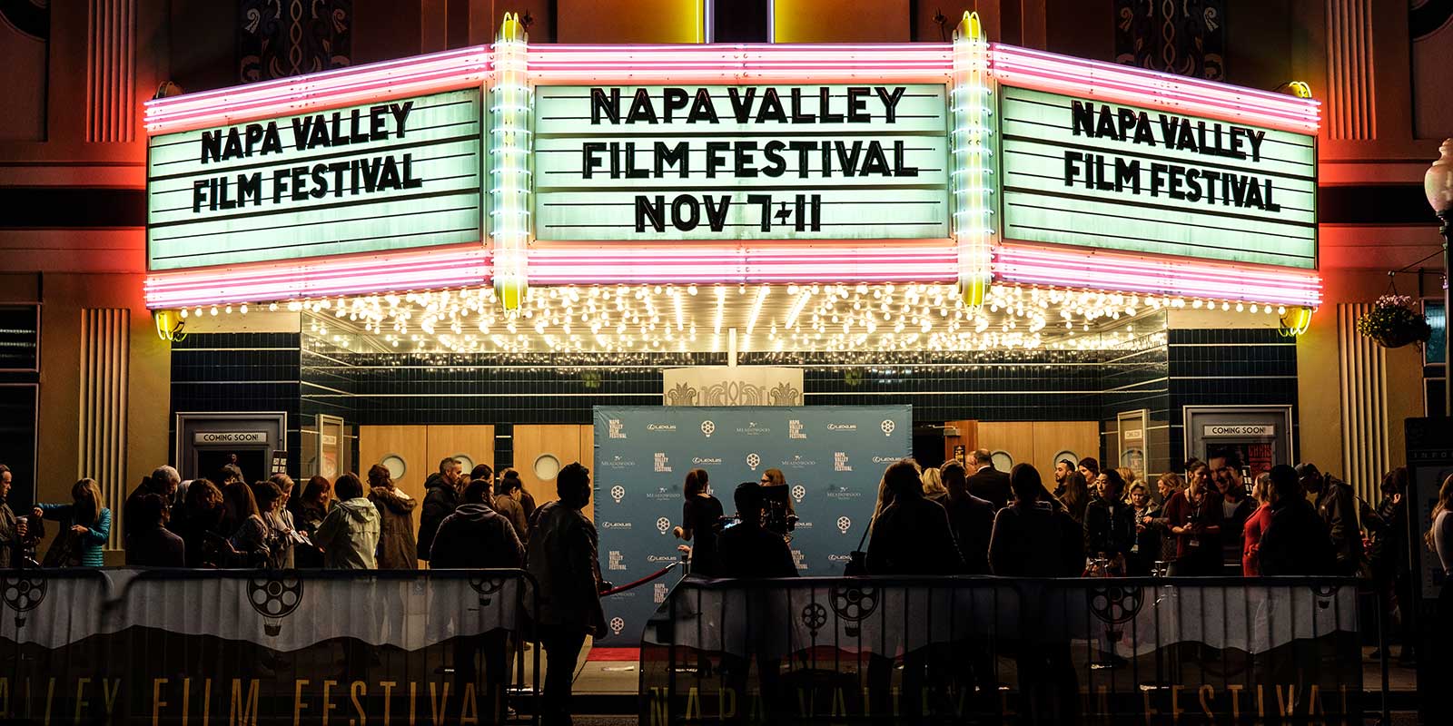 Napa Valley Film Festival marquee
